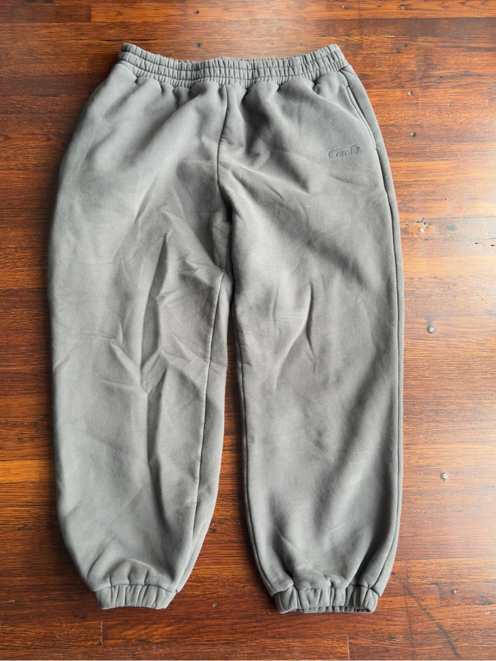 Comfrt Gray Fleece Jogger Sweatpants